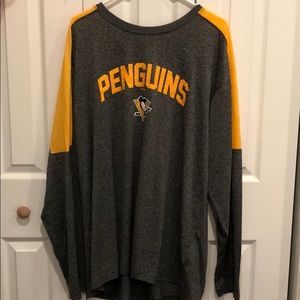 Pittsburgh penguin long sleeves T-shirt